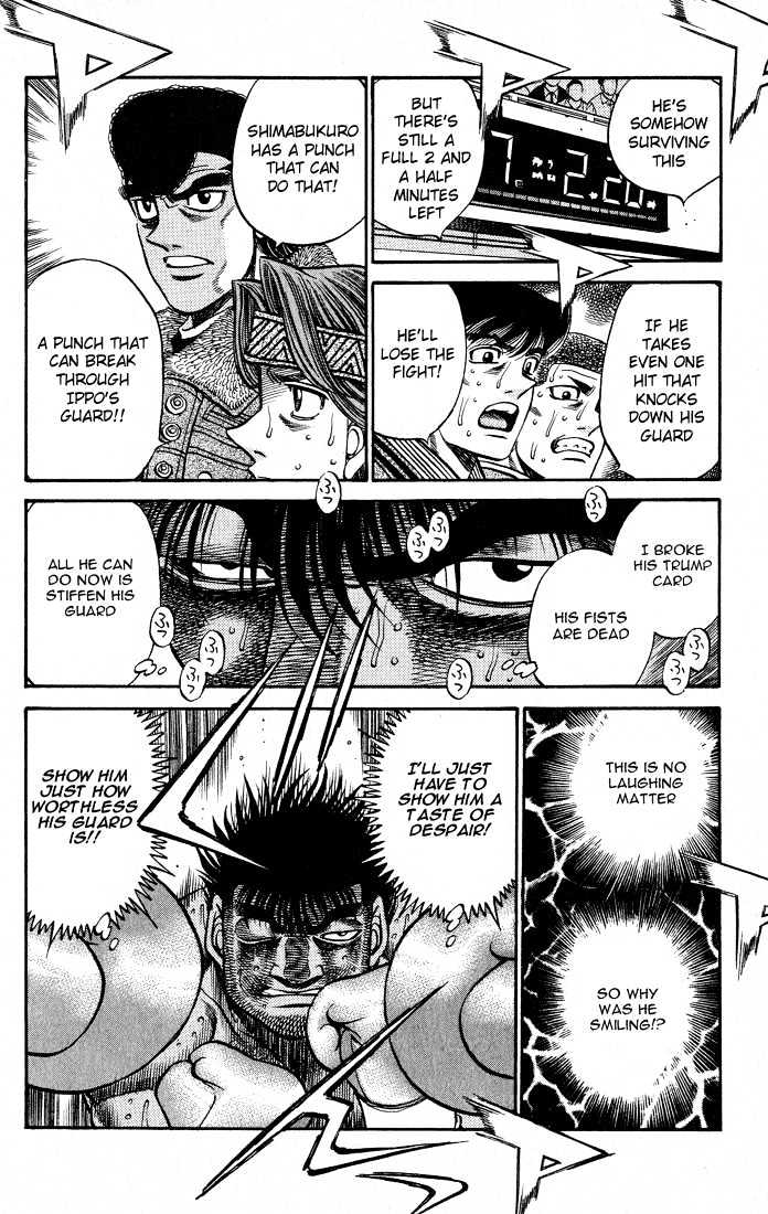 Hajime no Ippo Chapter 435 page 8 - Chapter 435 : Fight with a smile