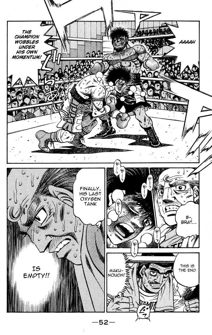 Hajime no Ippo Chapter 436 page 10 - Chapter 436 : Unconscious Pursuit