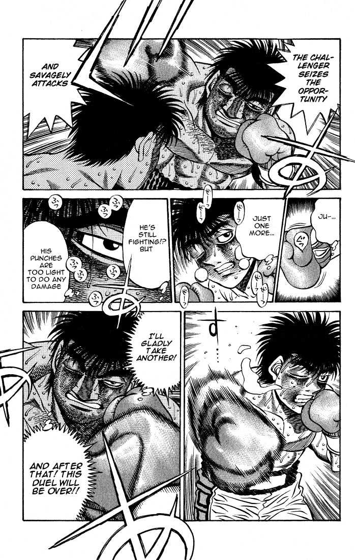Hajime no Ippo Chapter 436 page 11 - Chapter 436 : Unconscious Pursuit