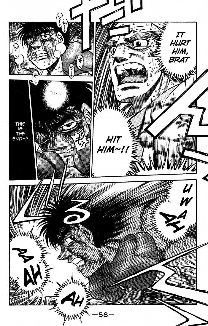 Hajime no Ippo Chapter 436 page 16 - Chapter 436 : Unconscious Pursuit