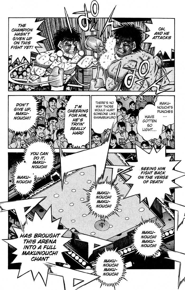 Hajime no Ippo Chapter 436 page 4 - Chapter 436 : Unconscious Pursuit