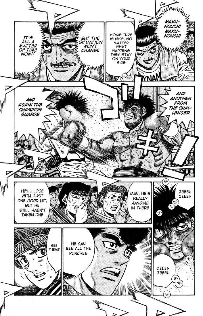 Hajime no Ippo Chapter 436 page 5 - Chapter 436 : Unconscious Pursuit