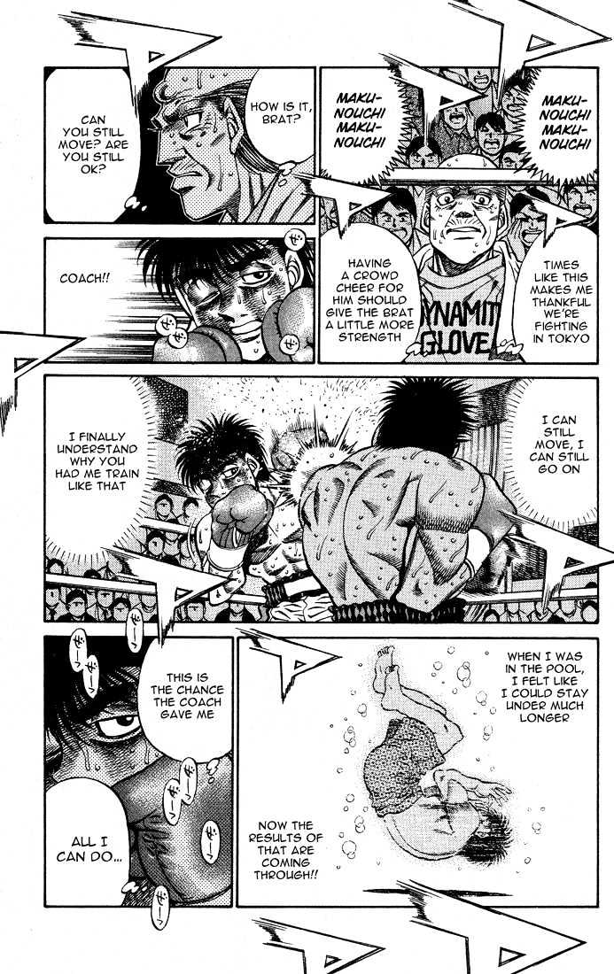 Hajime no Ippo Chapter 436 page 7 - Chapter 436 : Unconscious Pursuit