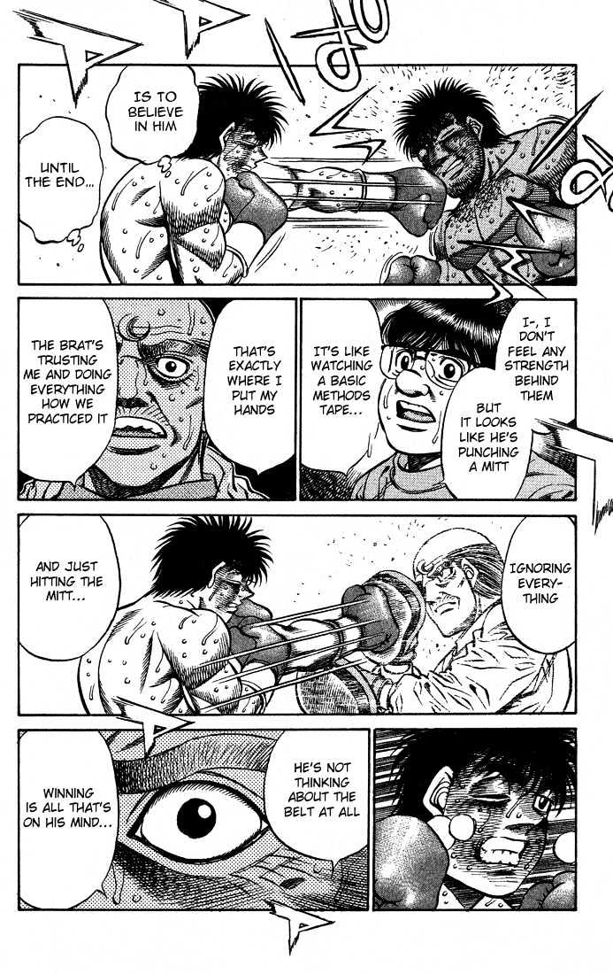 Hajime no Ippo Chapter 436 page 8 - Chapter 436 : Unconscious Pursuit