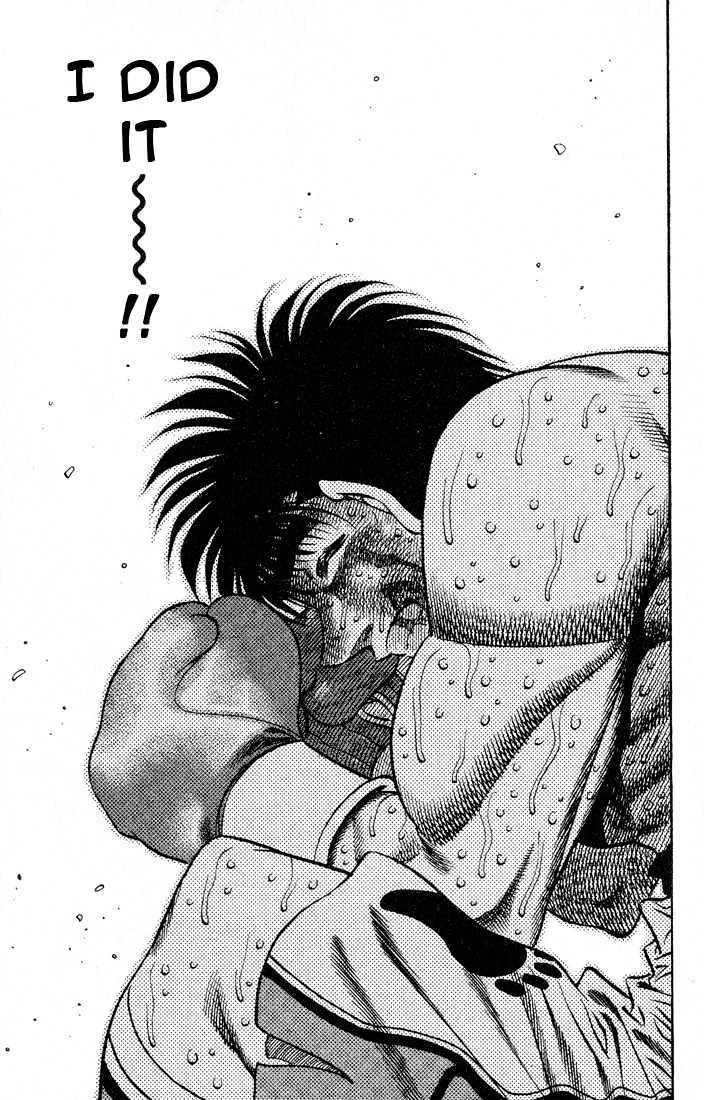 Hajime no Ippo Chapter 438 page 19 - Chapter 438 : Upper-half's fighting spirit