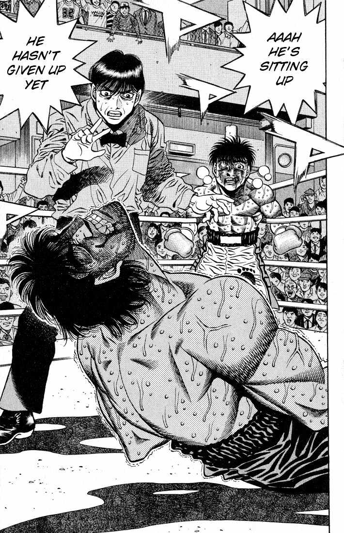 Hajime no Ippo Chapter 438 page 8 - Chapter 438 : Upper-half's fighting spirit