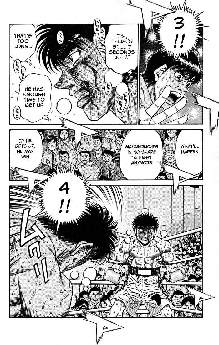 Hajime no Ippo Chapter 438 page 9 - Chapter 438 : Upper-half's fighting spirit