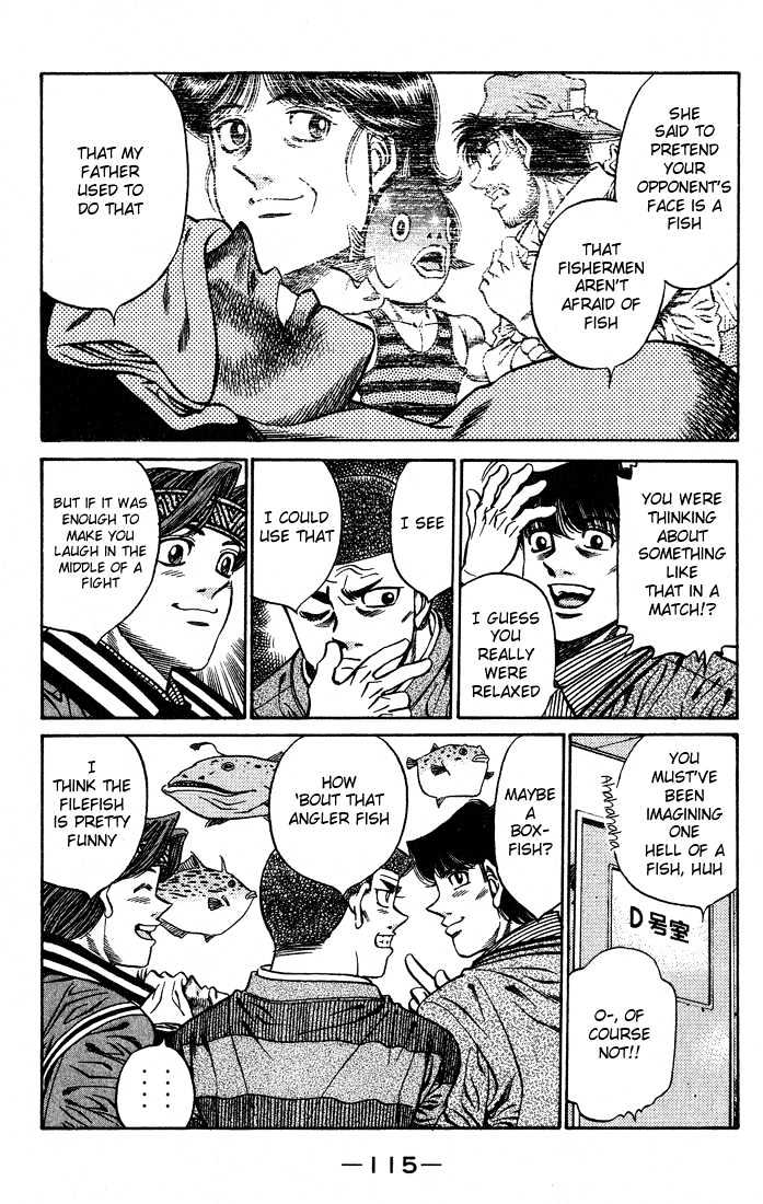 Hajime no Ippo Chapter 439 page 11 - Chapter 439 : Path of life
