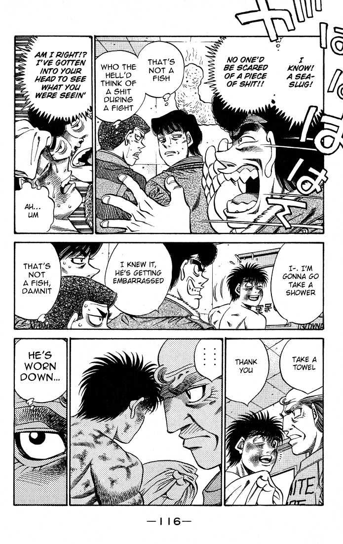 Hajime no Ippo Chapter 439 page 12 - Chapter 439 : Path of life