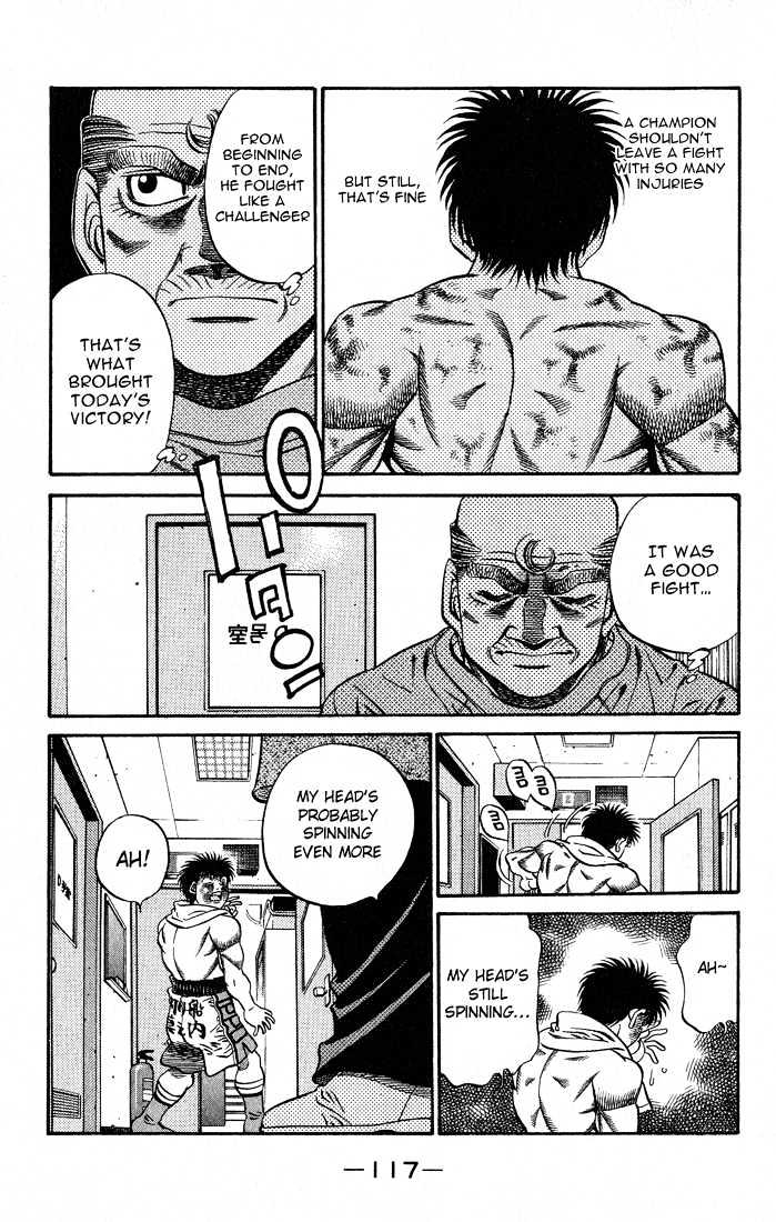 Hajime no Ippo Chapter 439 page 13 - Chapter 439 : Path of life