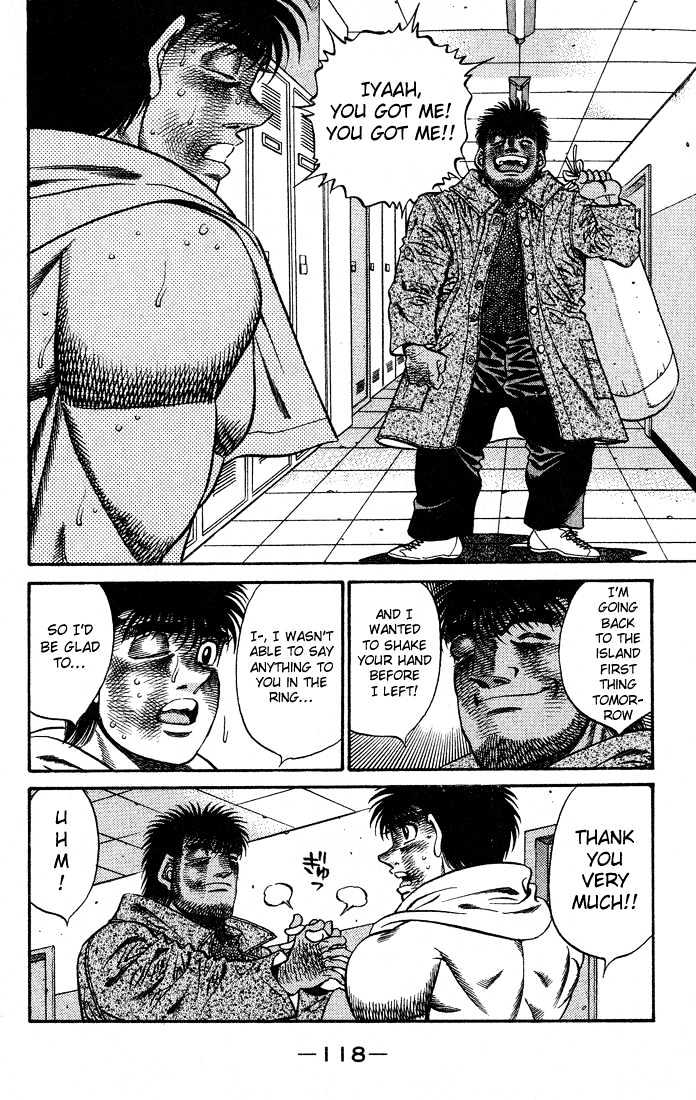 Hajime no Ippo Chapter 439 page 14 - Chapter 439 : Path of life