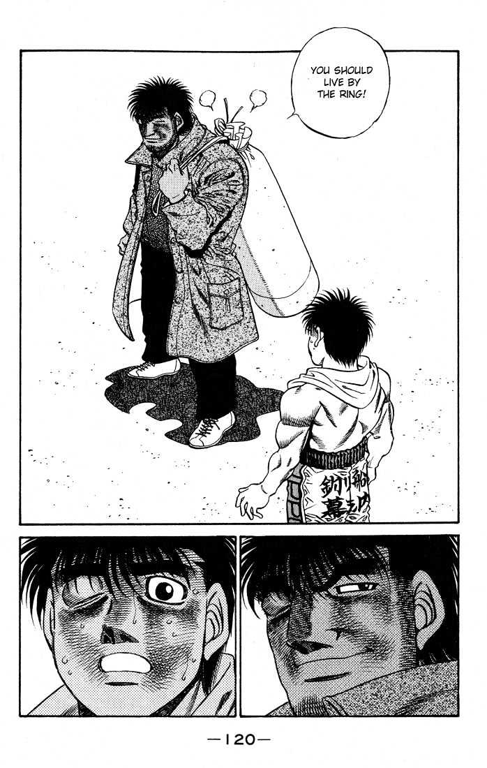 Hajime no Ippo Chapter 439 page 16 - Chapter 439 : Path of life