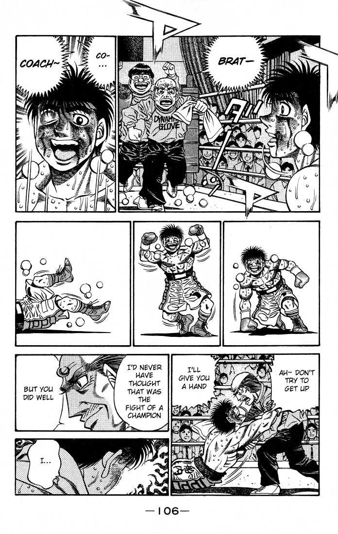 Hajime no Ippo Chapter 439 page 2 - Chapter 439 : Path of life