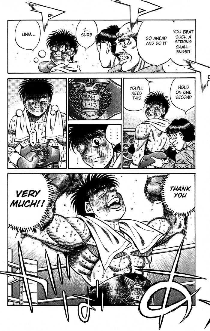 Hajime no Ippo Chapter 439 page 4 - Chapter 439 : Path of life
