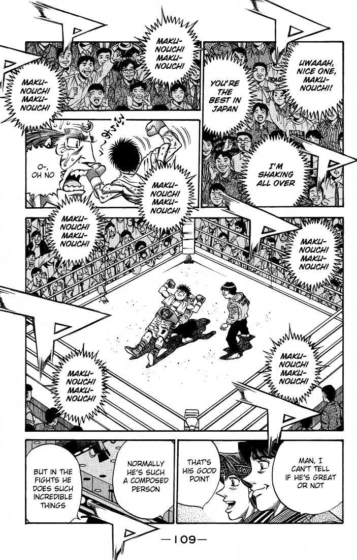 Hajime no Ippo Chapter 439 page 5 - Chapter 439 : Path of life