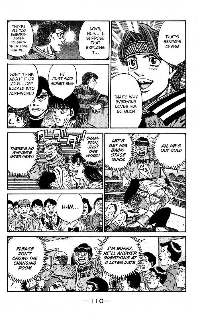 Hajime no Ippo Chapter 439 page 6 - Chapter 439 : Path of life
