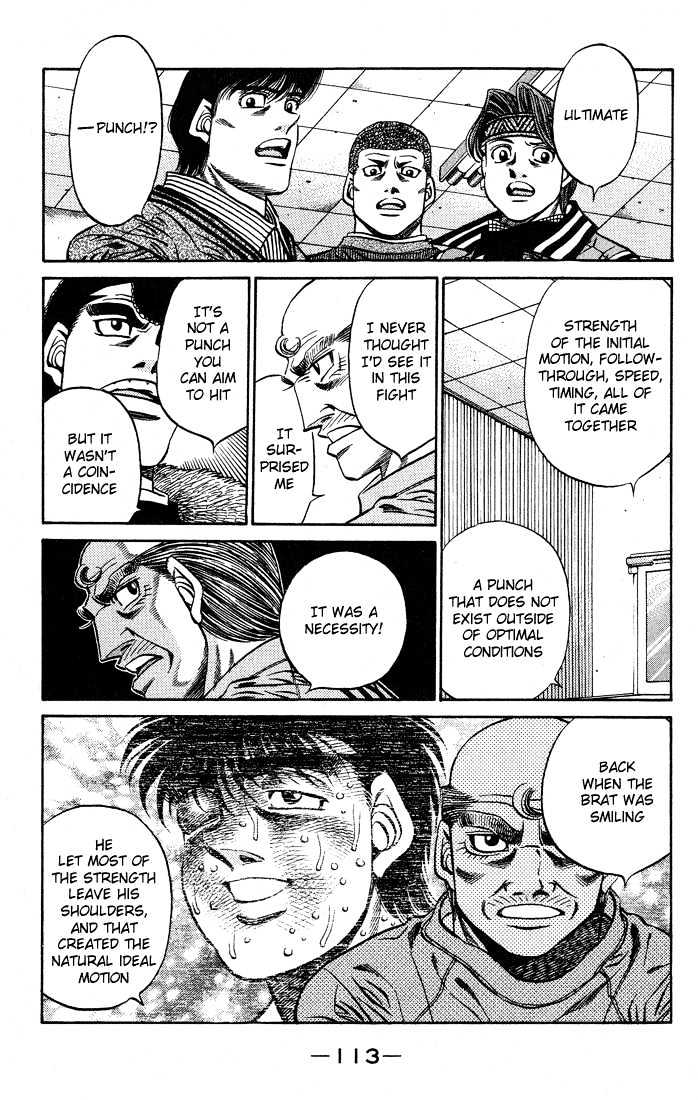 Hajime no Ippo Chapter 439 page 9 - Chapter 439 : Path of life