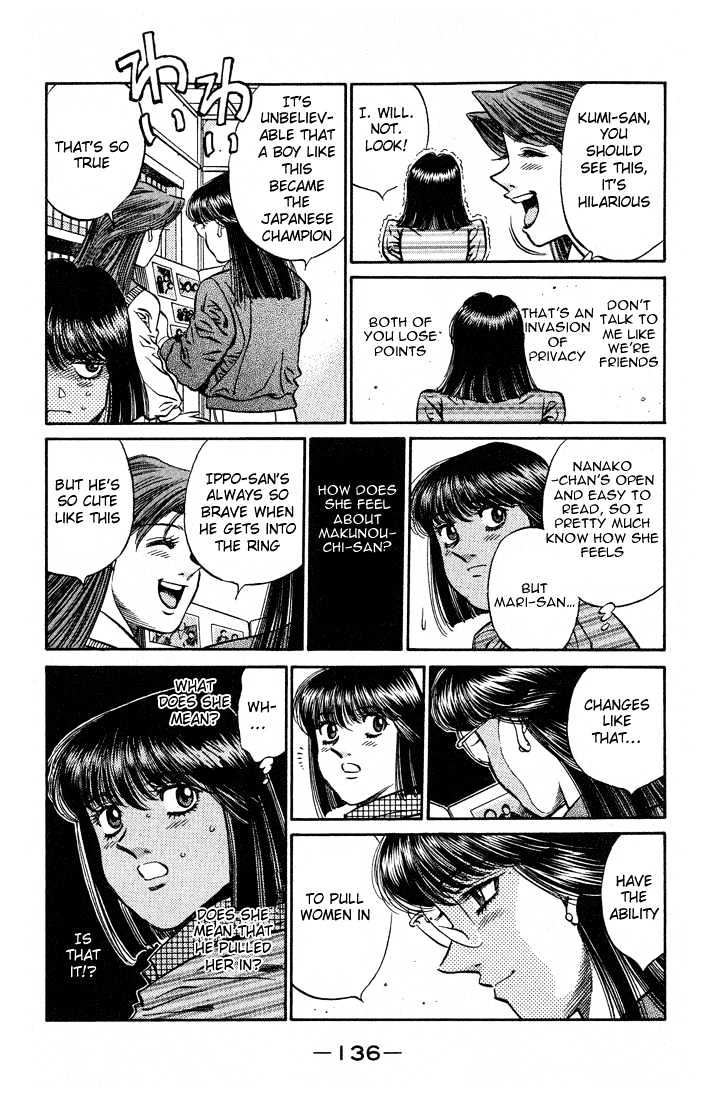 Hajime no Ippo Chapter 440 page 12 - Chapter 440 : Much ado about nothing by the bedside
