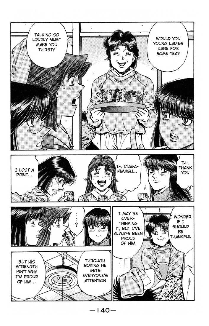 Hajime no Ippo Chapter 440 page 16 - Chapter 440 : Much ado about nothing by the bedside