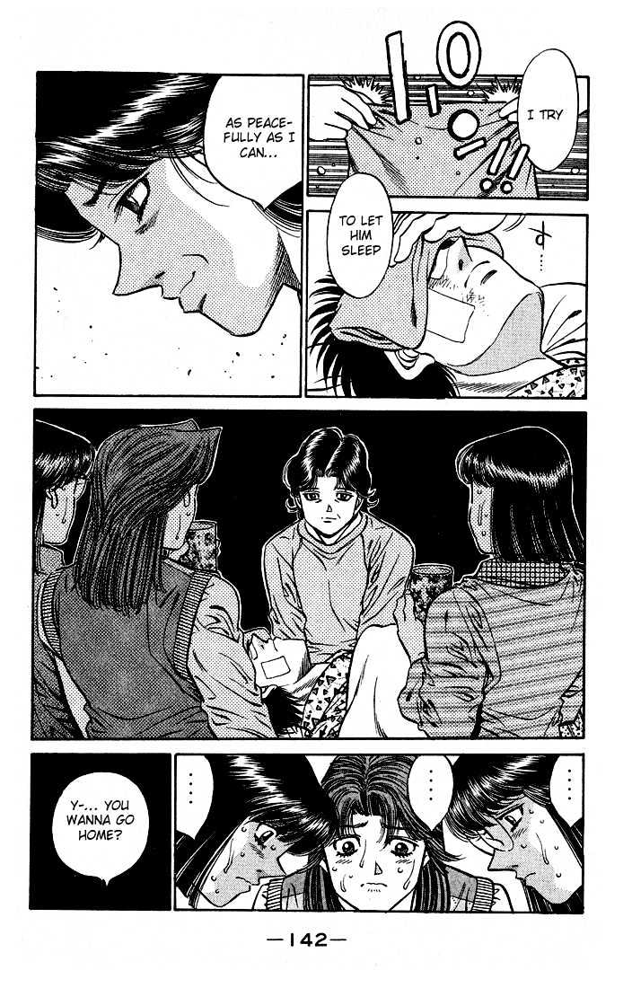 Hajime no Ippo Chapter 440 page 18 - Chapter 440 : Much ado about nothing by the bedside