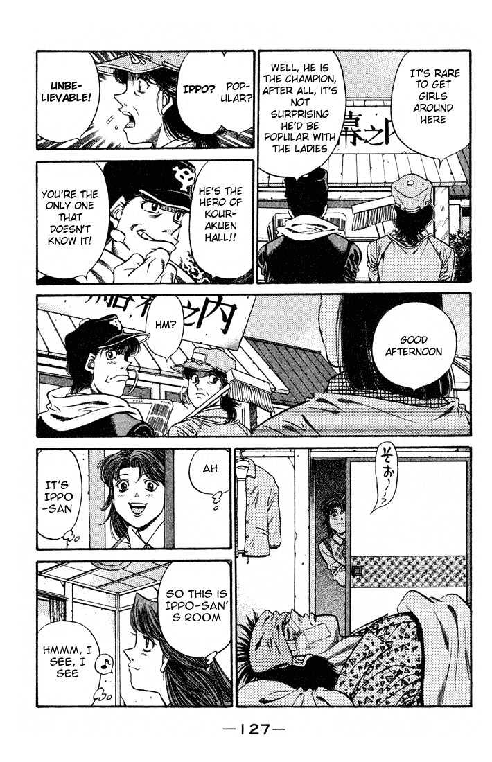Hajime no Ippo Chapter 440 page 3 - Chapter 440 : Much ado about nothing by the bedside