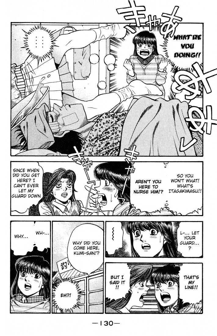 Hajime no Ippo Chapter 440 page 6 - Chapter 440 : Much ado about nothing by the bedside