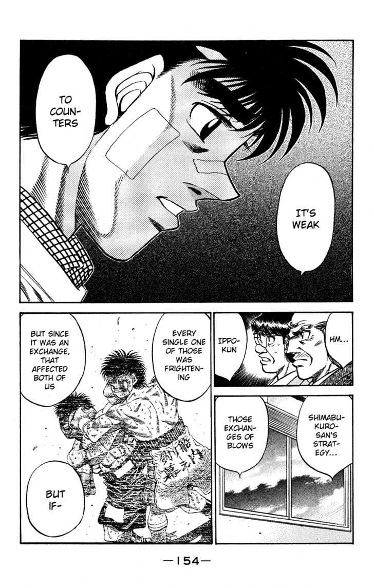 Hajime no Ippo Chapter 441 page 10 - Chapter 441 : Person to give me strength