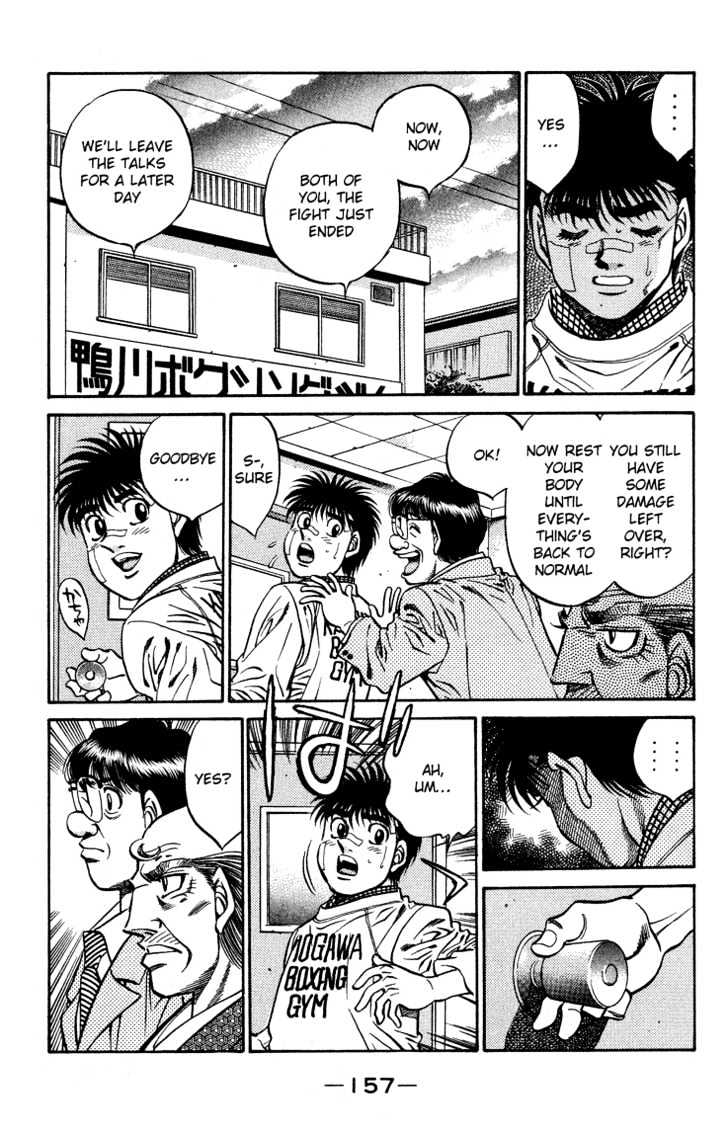 Hajime no Ippo Chapter 441 page 13 - Chapter 441 : Person to give me strength