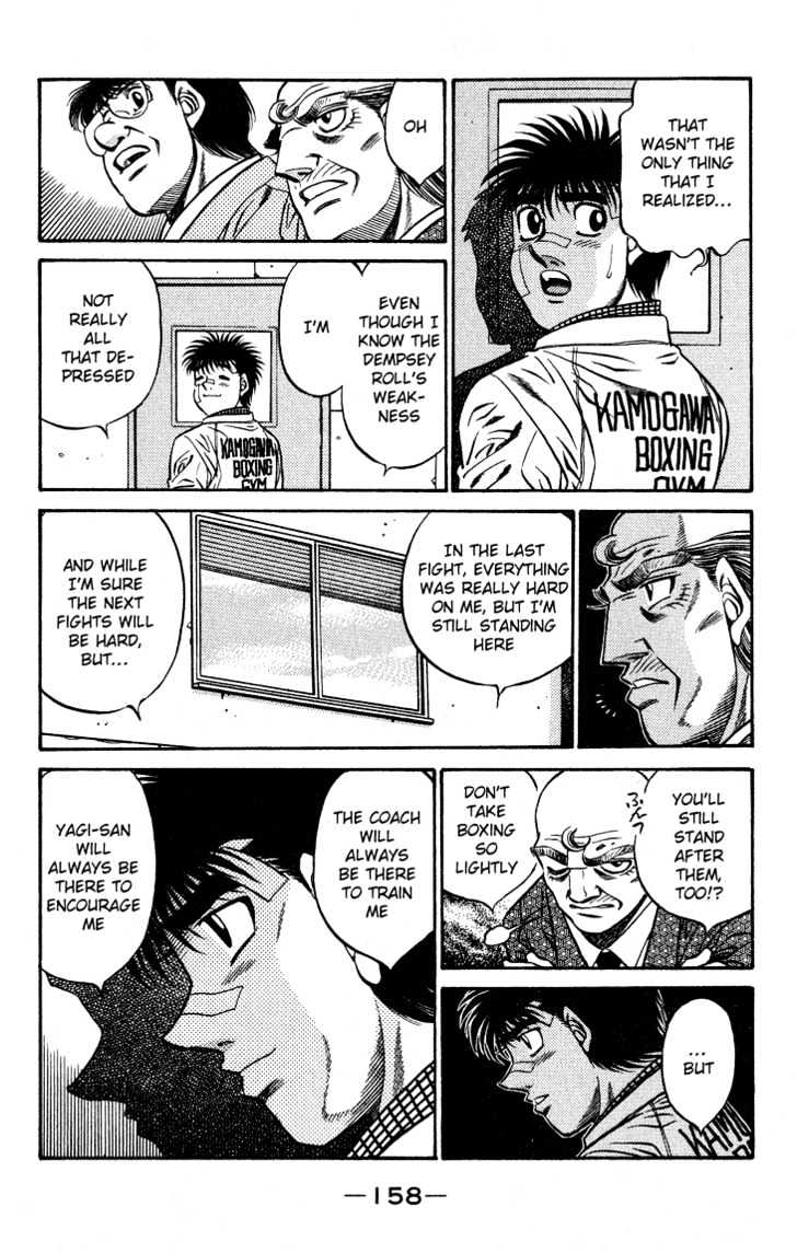 Hajime no Ippo Chapter 441 page 14 - Chapter 441 : Person to give me strength