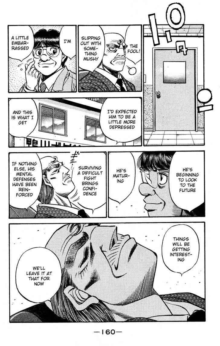 Hajime no Ippo Chapter 441 page 16 - Chapter 441 : Person to give me strength