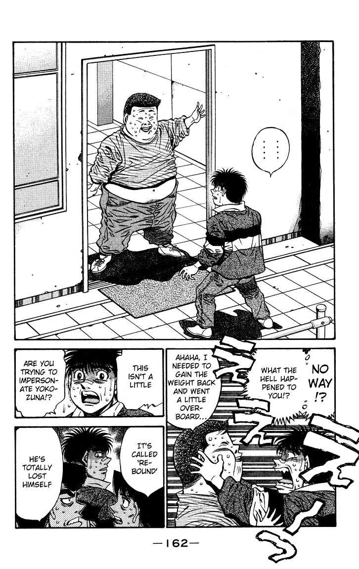 Hajime no Ippo Chapter 441 page 18 - Chapter 441 : Person to give me strength