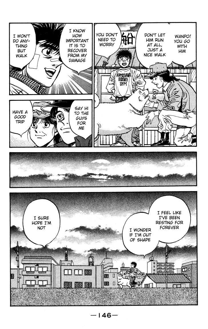 Hajime no Ippo Chapter 441 page 2 - Chapter 441 : Person to give me strength