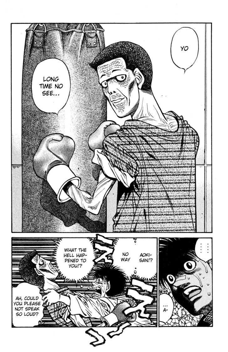 Hajime no Ippo Chapter 441 page 6 - Chapter 441 : Person to give me strength