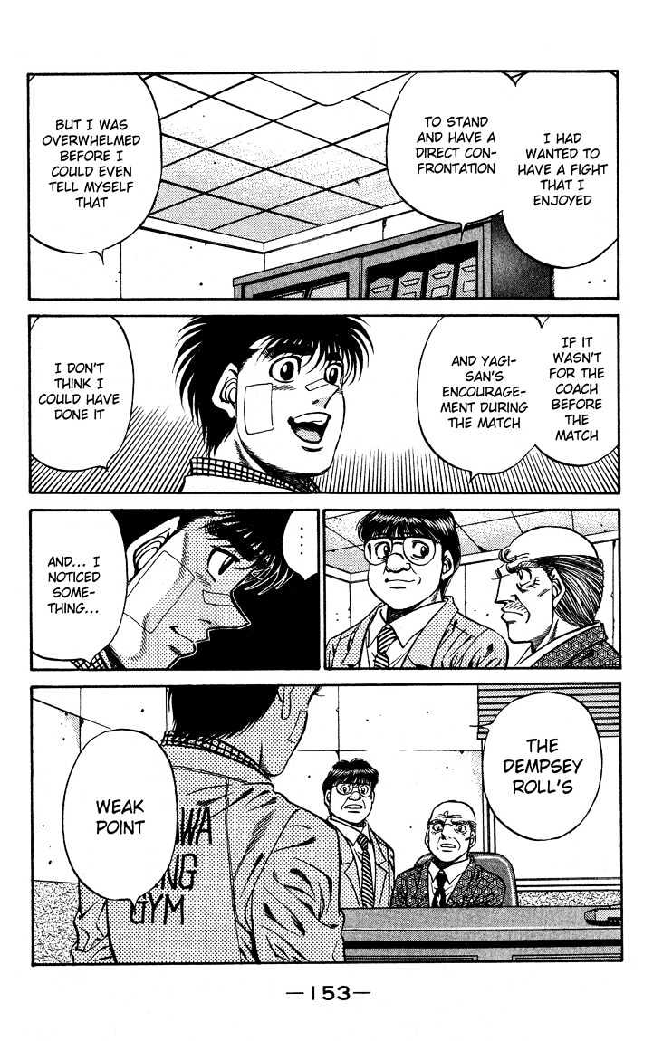 Hajime no Ippo Chapter 441 page 9 - Chapter 441 : Person to give me strength