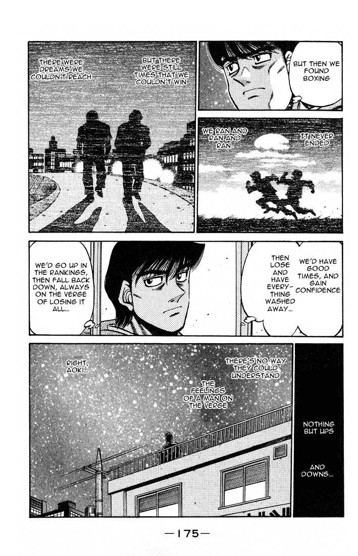 Hajime no Ippo Chapter 442 page 11 - Chapter 442 : The feelings of a man on the verge