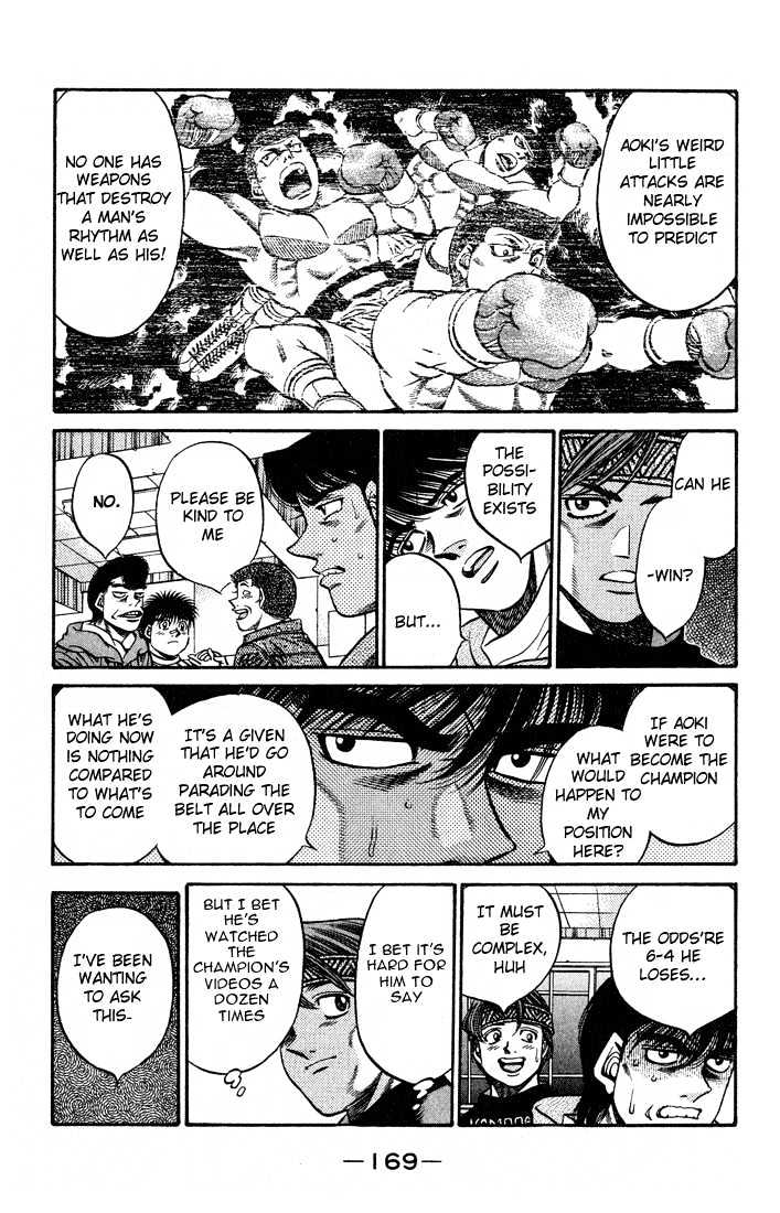 Hajime no Ippo Chapter 442 page 5 - Chapter 442 : The feelings of a man on the verge