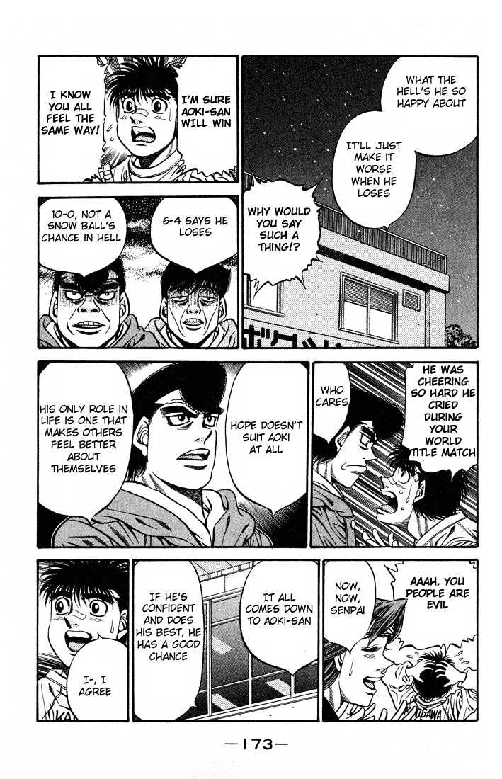 Hajime no Ippo Chapter 442 page 9 - Chapter 442 : The feelings of a man on the verge