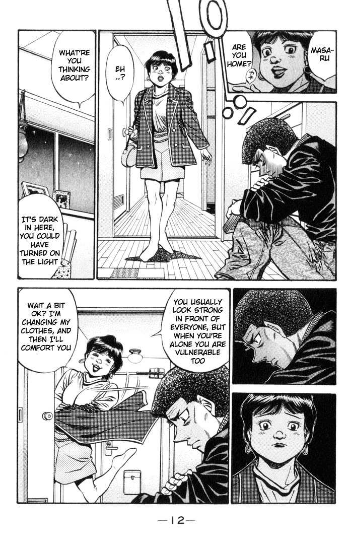 Hajime no Ippo Chapter 443 page 13 - Chapter 443 : Small frogs new arsenal