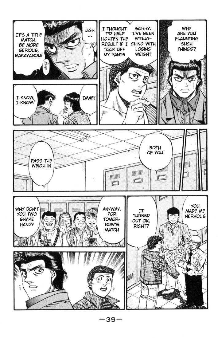 Hajime no Ippo Chapter 444 page 17 - Chapter 444 : Boxers disqualification