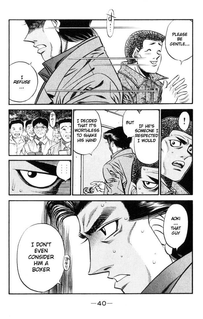 Hajime no Ippo Chapter 444 page 18 - Chapter 444 : Boxers disqualification