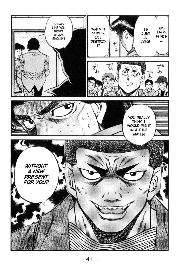 Hajime no Ippo Chapter 444 page 19 - Chapter 444 : Boxers disqualification