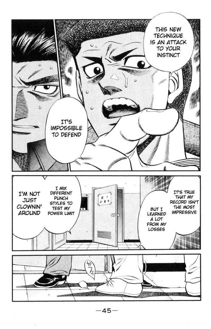 Hajime no Ippo Chapter 445 page 3 - Chapter 445 : Scientist vs. Hardworker