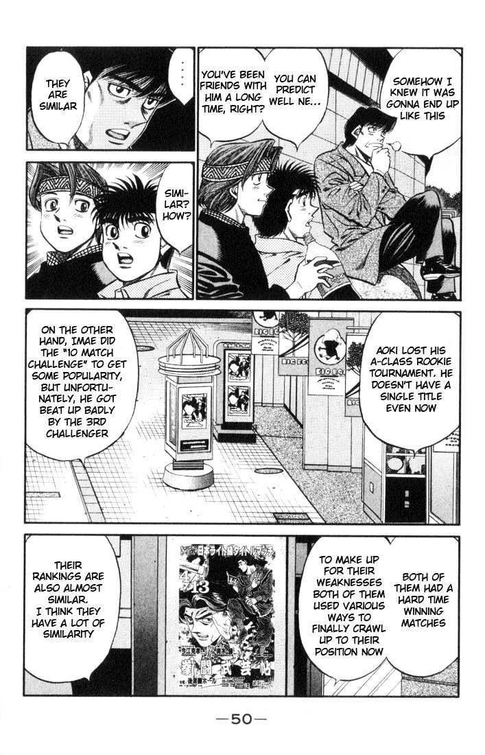 Hajime no Ippo Chapter 445 page 8 - Chapter 445 : Scientist vs. Hardworker