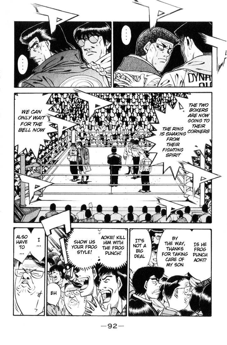 Hajime no Ippo Chapter 447 page 14 - Chapter 447 : Sixth Stage