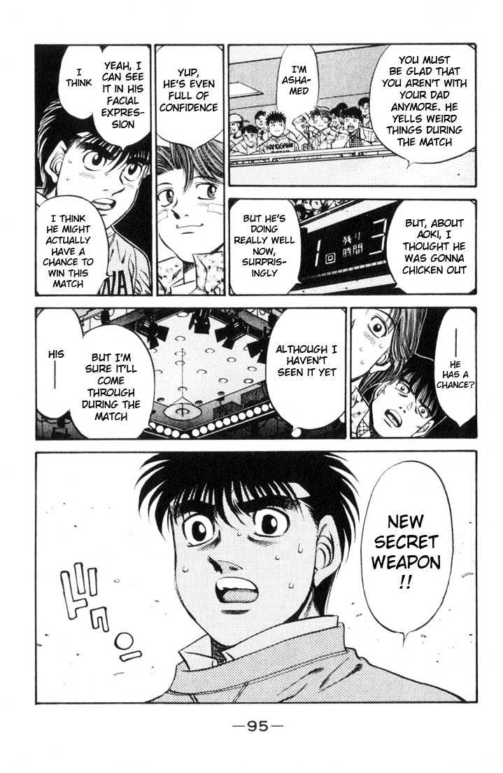 Hajime no Ippo Chapter 447 page 17 - Chapter 447 : Sixth Stage