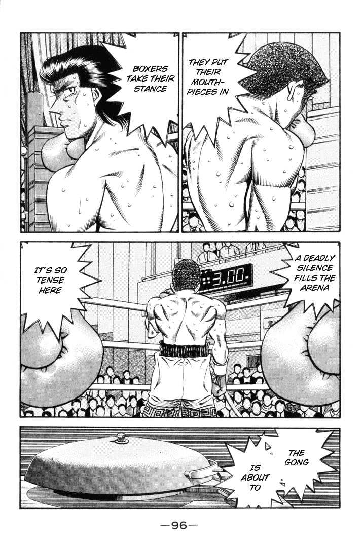 Hajime no Ippo Chapter 447 page 18 - Chapter 447 : Sixth Stage