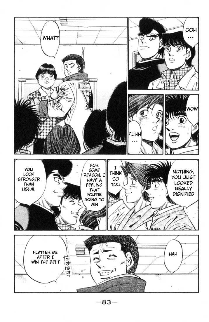 Hajime no Ippo Chapter 447 page 5 - Chapter 447 : Sixth Stage