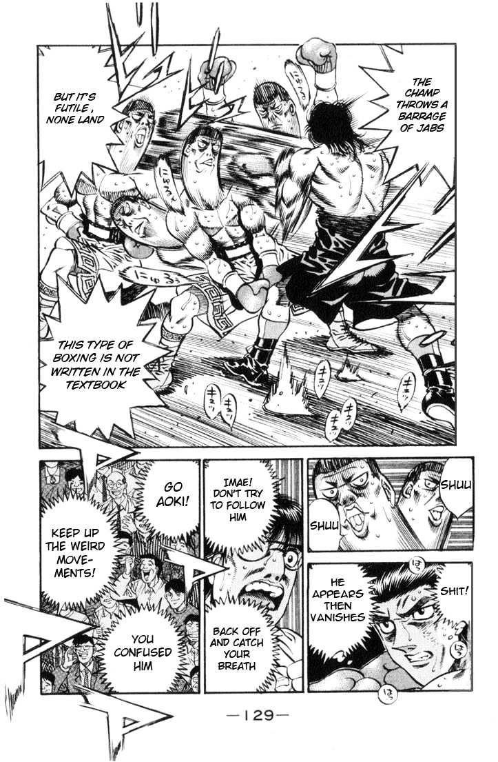 Hajime no Ippo Chapter 449 page 11 - Chapter 449 : Frogs scar
