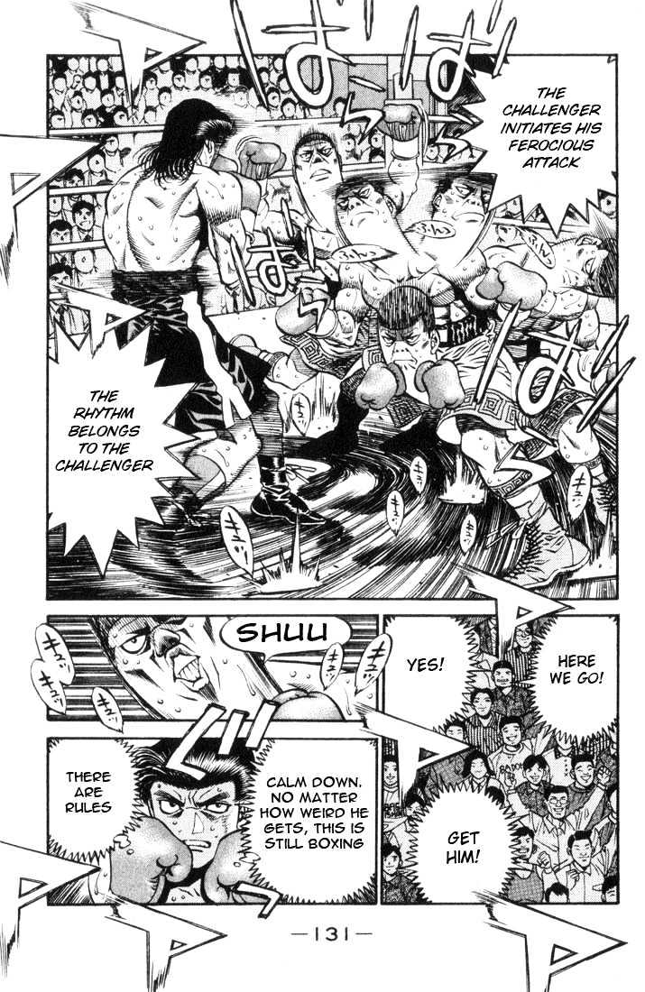 Hajime no Ippo Chapter 449 page 13 - Chapter 449 : Frogs scar