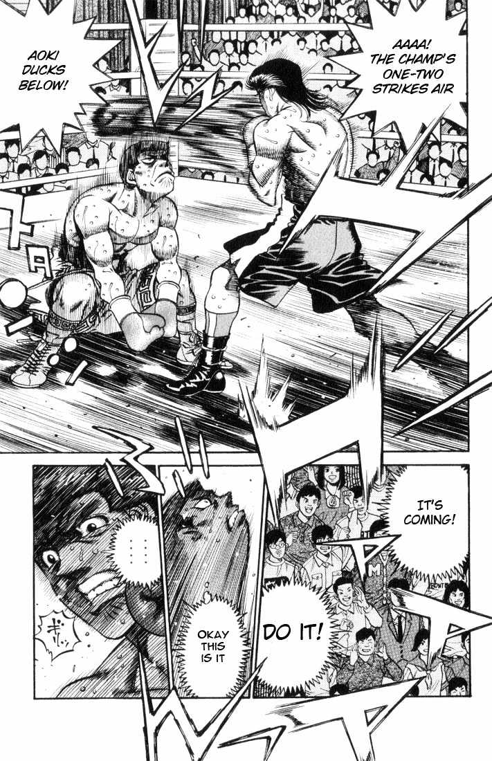 Hajime no Ippo Chapter 449 page 15 - Chapter 449 : Frogs scar